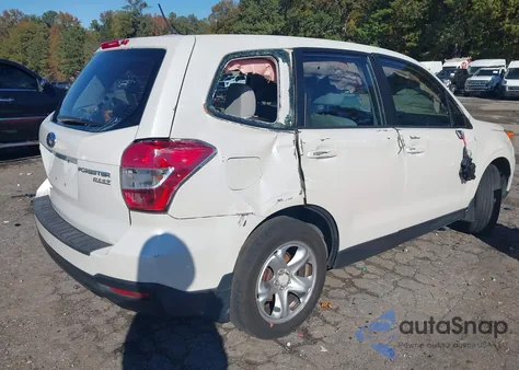 2015 Subaru Forester 2.5I from USA, damaged, VIN JF2SJAAC3FH448099